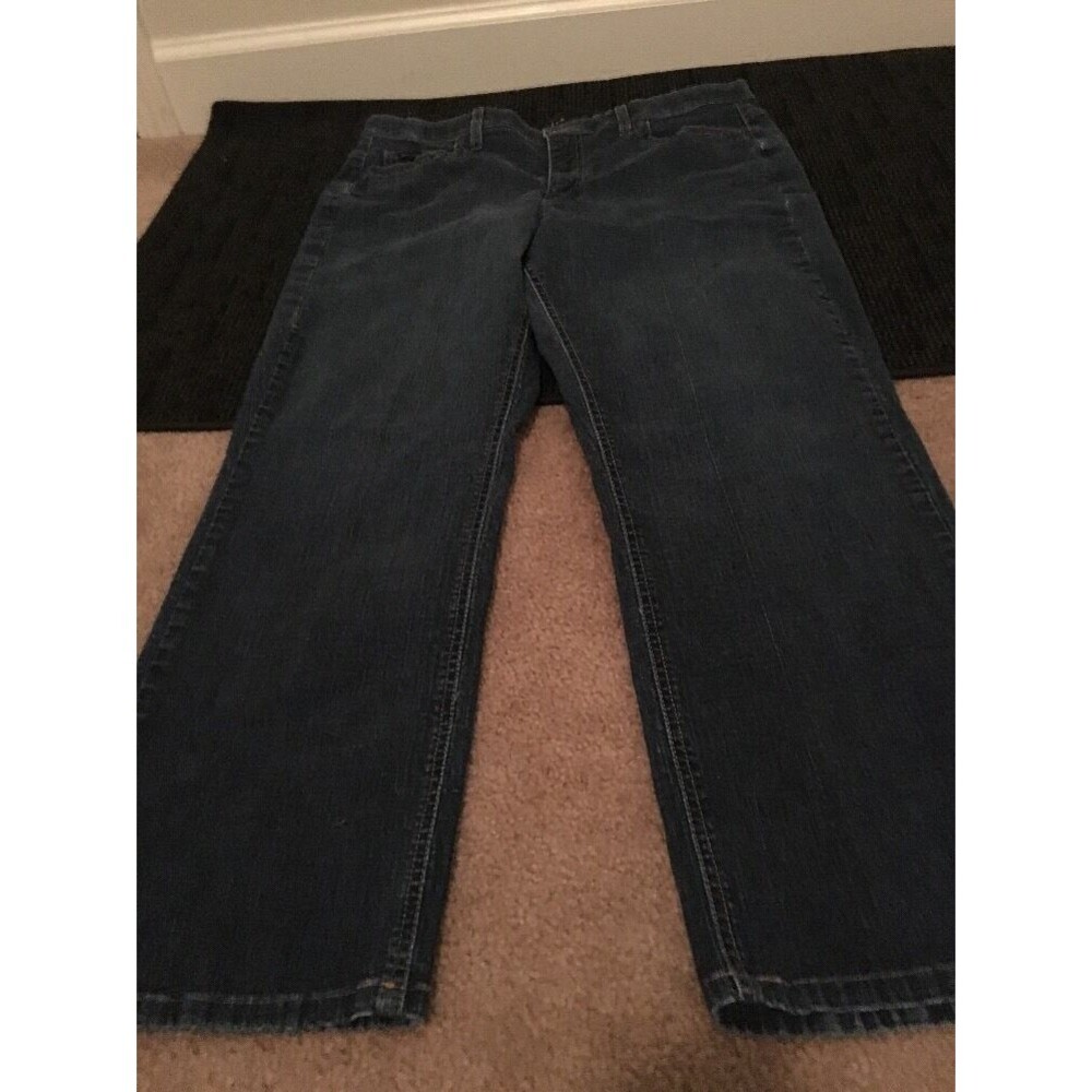 Lee Women's Jeans Pants Pockets Size 15 Short Blue